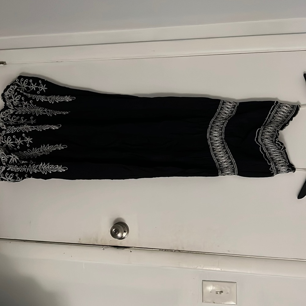 Strapless long dress